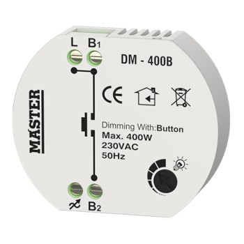 Master - DM-400b Dimmer Button remote control Lamp Accessories Onetrade